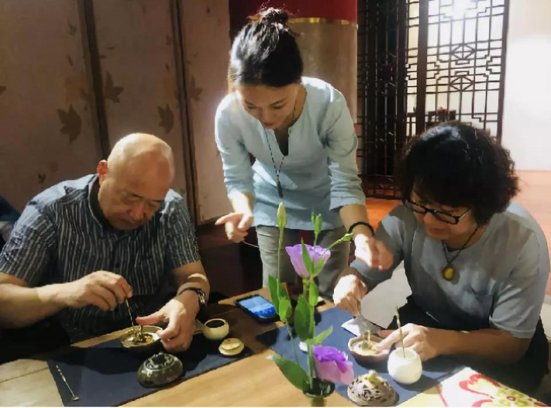 中国香文化研究中心参与“感知中国·美美与共”国际青少年文化交流周活动